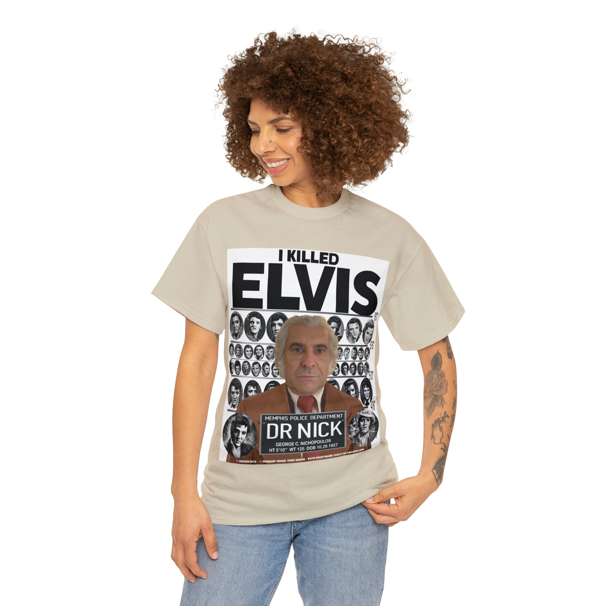 I KI**** ELVIS  - Unisex Heavy Cotton Tee - AUS