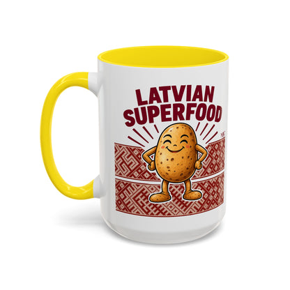 Latvian Superfood Mug | Funny Potato Gift | BalticAF