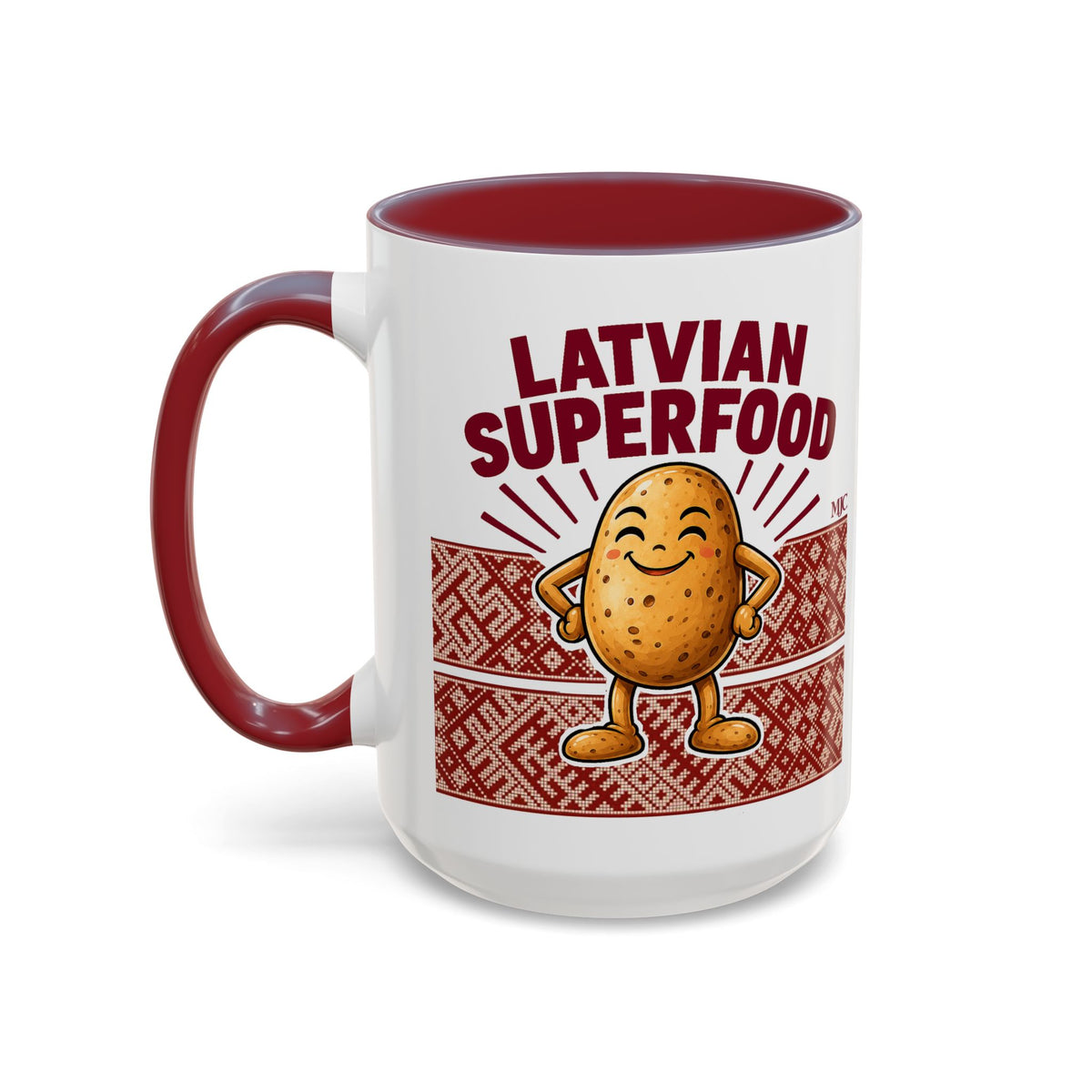Latvian Superfood Mug | Funny Potato Gift | BalticAF