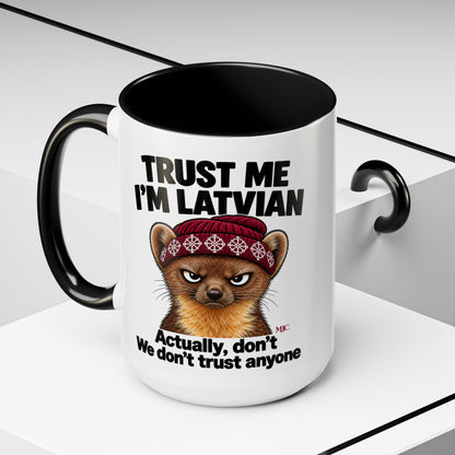 Trust Me I'm Latvian Mug | Funny Latvian Gift | BalticAF