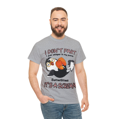 I DON'T FA*T  - Funny Unisex Heavy Cotton Tee - AUS