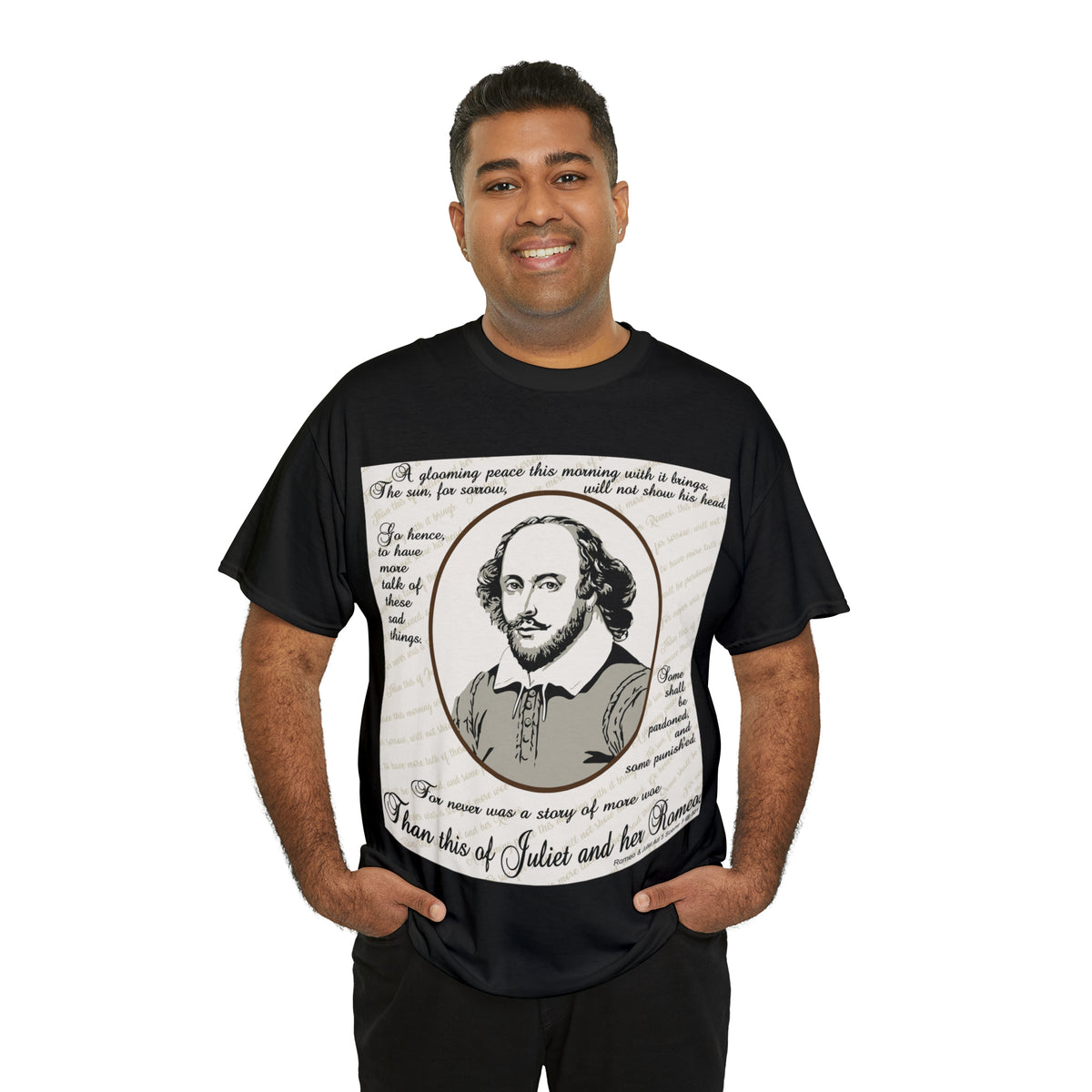 No Greater Tale of Woe... Juliet & Romeo.- Unisex Heavy Cotton Tee
