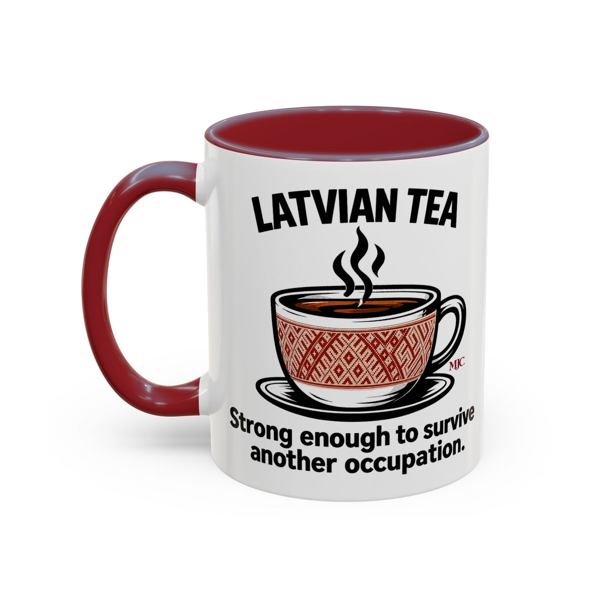Latvian Tea Mug | Latvian Heritage & Humour Gift | BalticAF