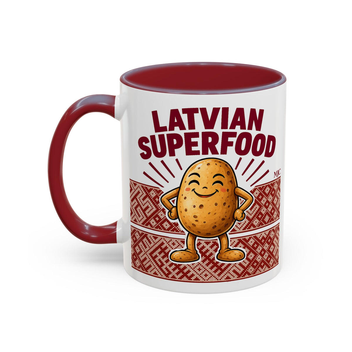 Latvian Superfood Mug | Funny Potato Gift | BalticAF