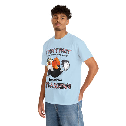 I DON'T FA*T  - Funny Unisex Heavy Cotton Tee - AUS