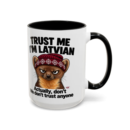 Trust Me I'm Latvian Mug | Funny Latvian Gift | BalticAF