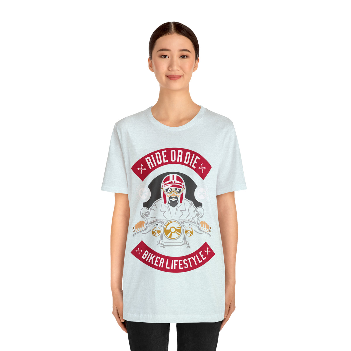 BIKER LIFESTYLE - Ride or Die - Unisex Jersey Short Sleeve Tee