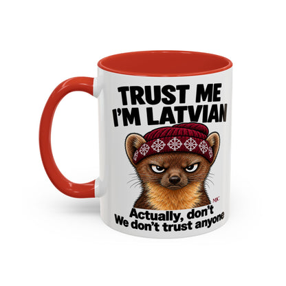 Trust Me I'm Latvian Mug | Funny Latvian Gift | BalticAF