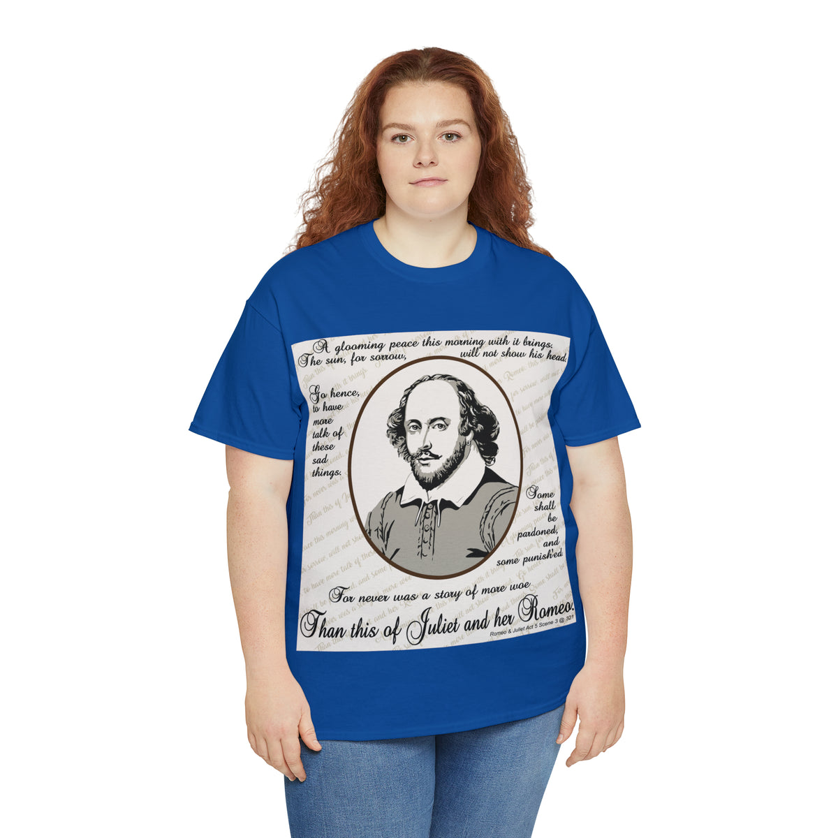 No Greater Tale of Woe... Juliet & Romeo.- Unisex Heavy Cotton Tee