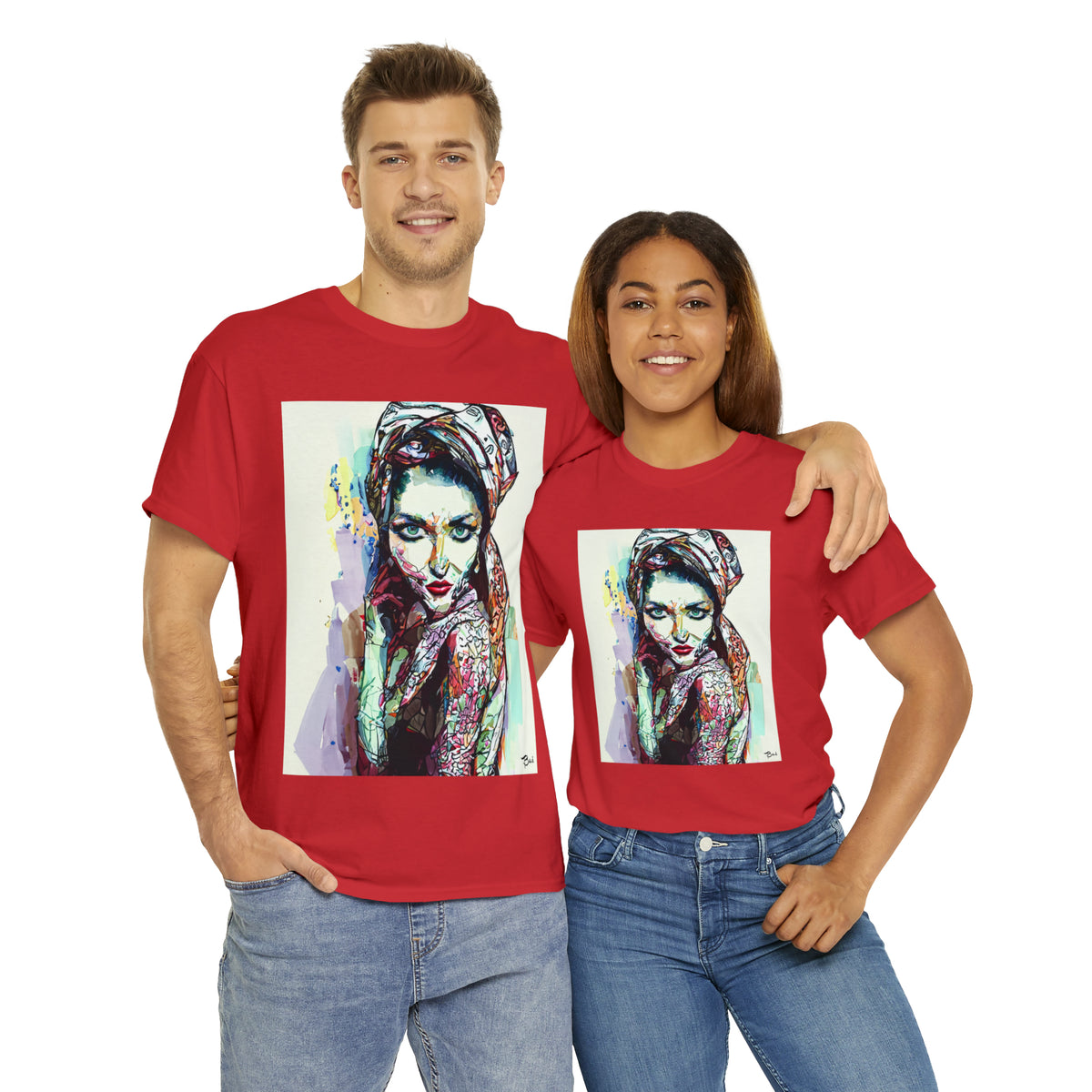 EASTERN BEAUTY - Airt on a Shirt  - Unisex Heavy Cotton Tee - AUS