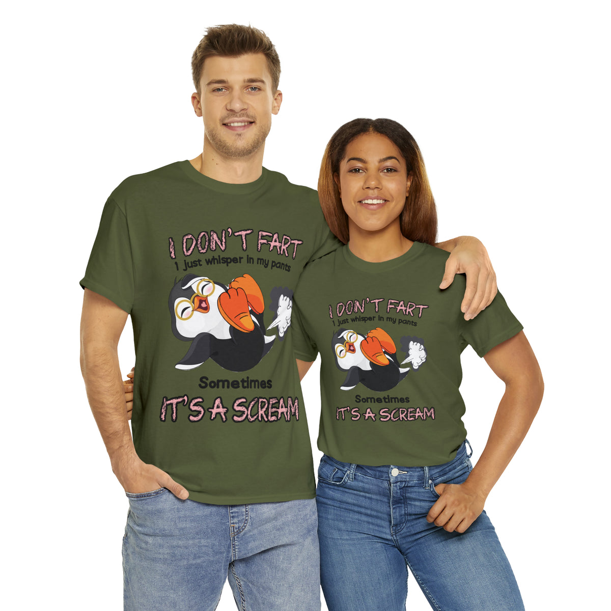 I DON'T FA*T  - Funny Unisex Heavy Cotton Tee - AUS