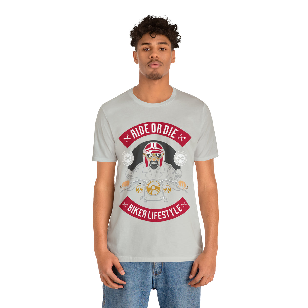 BIKER LIFESTYLE - Ride or Die - Unisex Jersey Short Sleeve Tee