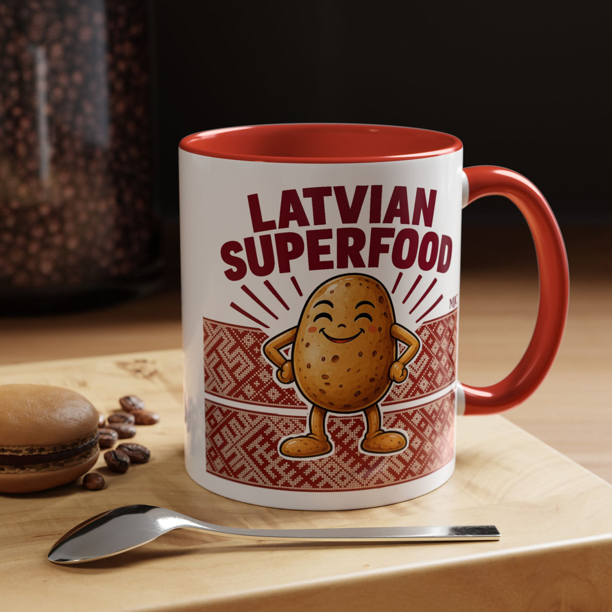 Latvian Superfood Mug | Funny Potato Gift | BalticAF