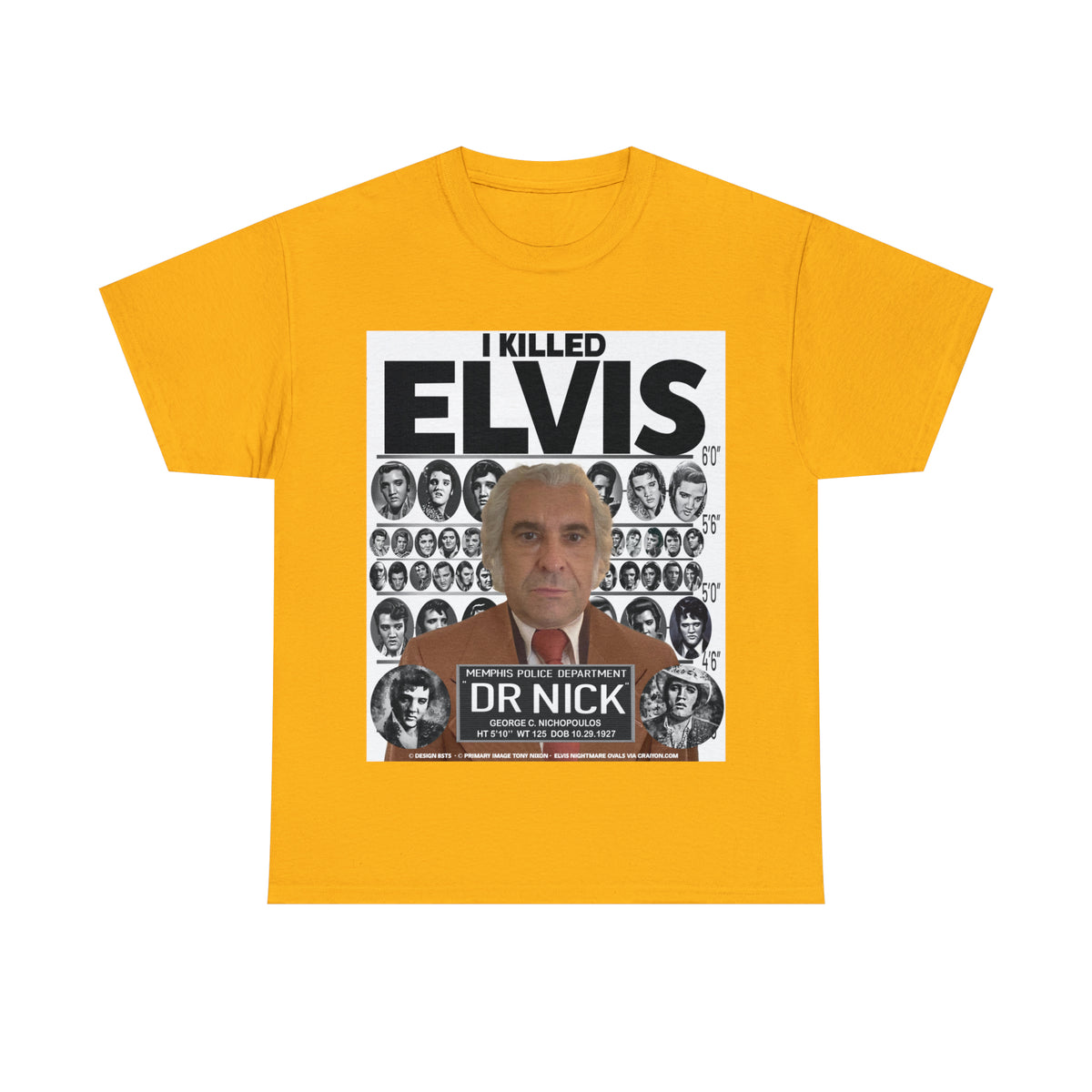 I KI**** ELVIS  - Unisex Heavy Cotton Tee - AUS