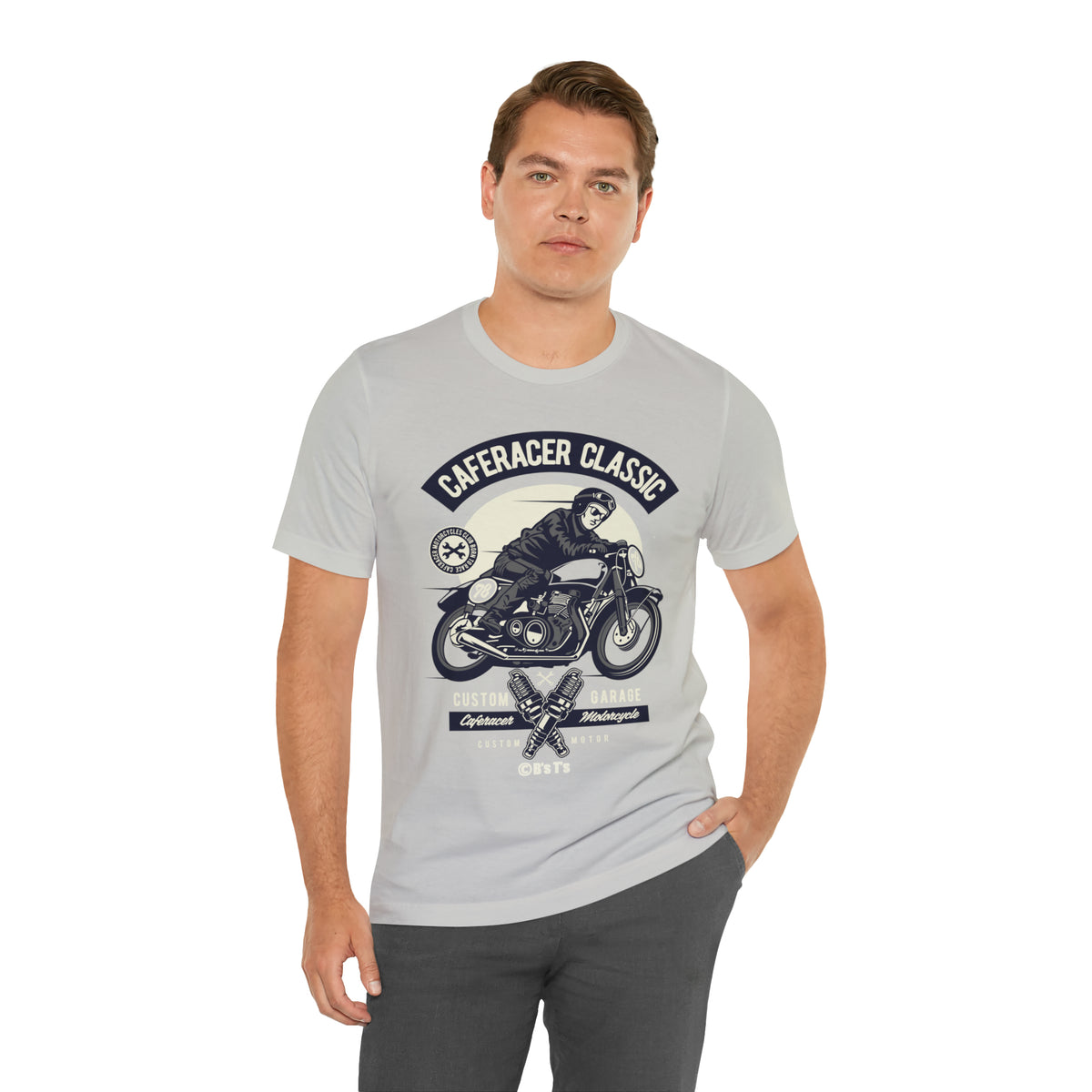 CAFE RACER Classic - Unisex Jersey Short Sleeve Tee