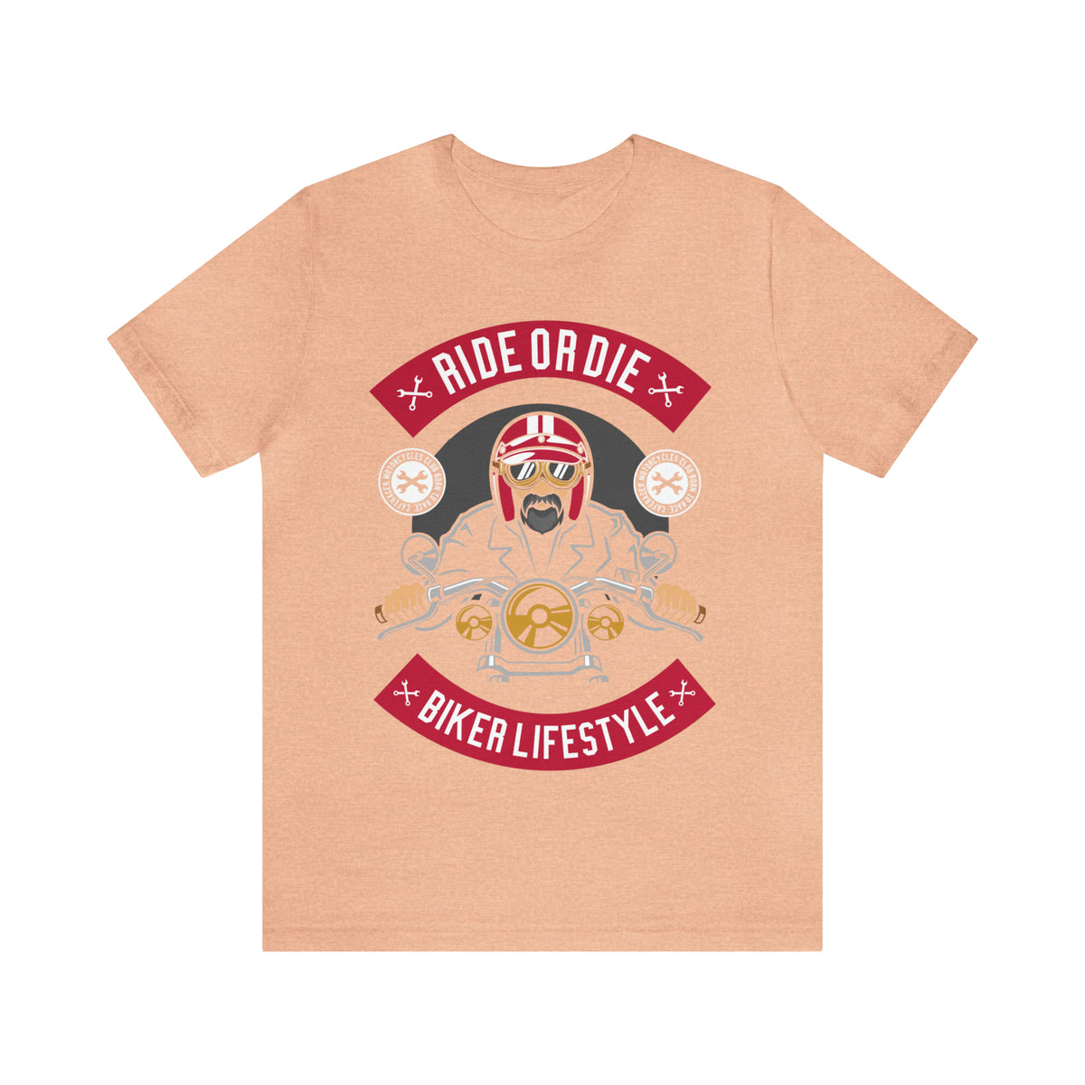 BIKER LIFESTYLE - Ride or Die - Unisex Jersey Short Sleeve Tee