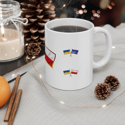 Ukrainian-Polish NATO Supporter Mug