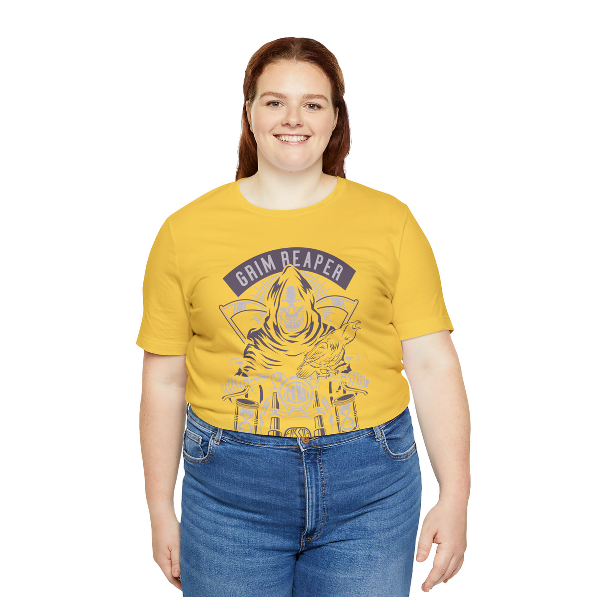 GRIM REAPER Moto Club - Unisex Jersey Short Sleeve Tee