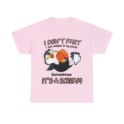 I DON'T FA*T  - Funny Unisex Heavy Cotton Tee - AUS