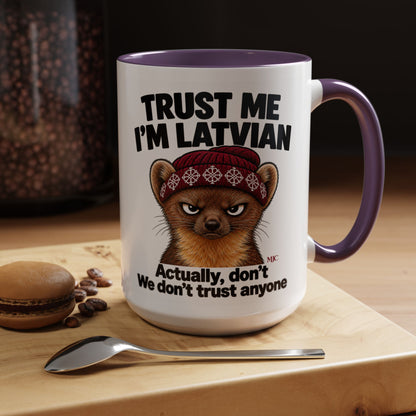 Trust Me I'm Latvian Mug | Funny Latvian Gift | BalticAF