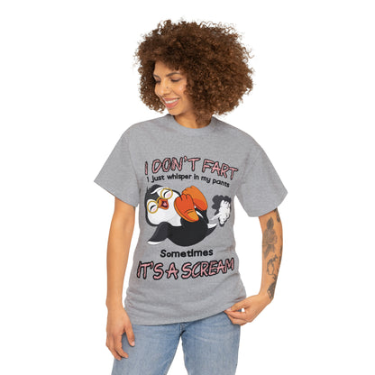 I DON'T FA*T  - Funny Unisex Heavy Cotton Tee - AUS