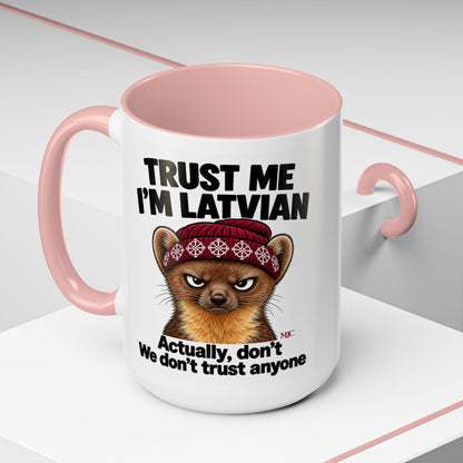 Trust Me I'm Latvian Mug | Funny Latvian Gift | BalticAF