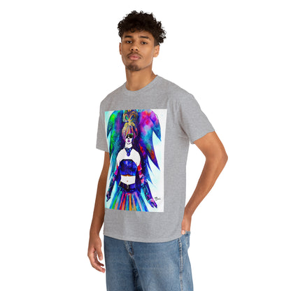 CYBER GIRL - Airt on a Shirt  - Unisex Heavy Cotton Tee - AUS