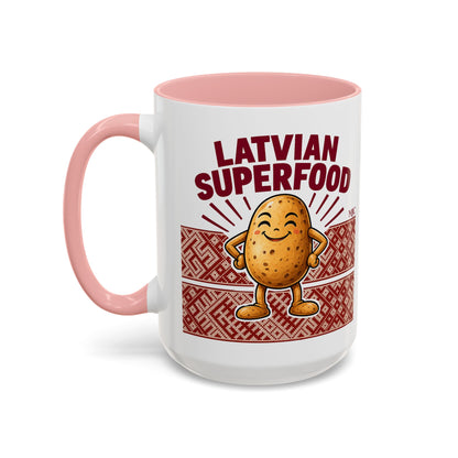 Latvian Superfood Mug | Funny Potato Gift | BalticAF