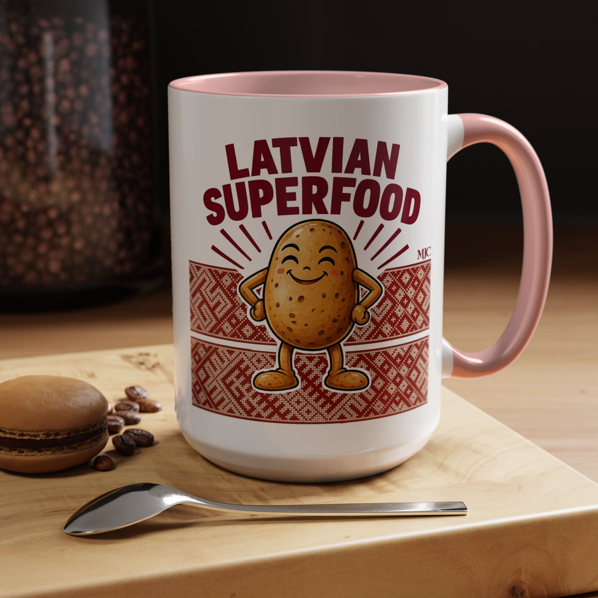 Latvian Superfood Mug | Funny Potato Gift | BalticAF