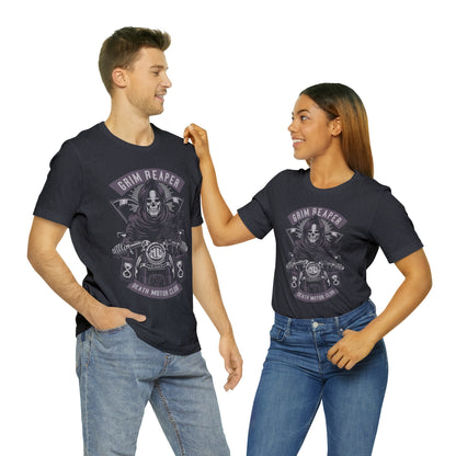 GRIM REAPER Moto Club - Unisex Jersey Short Sleeve Tee