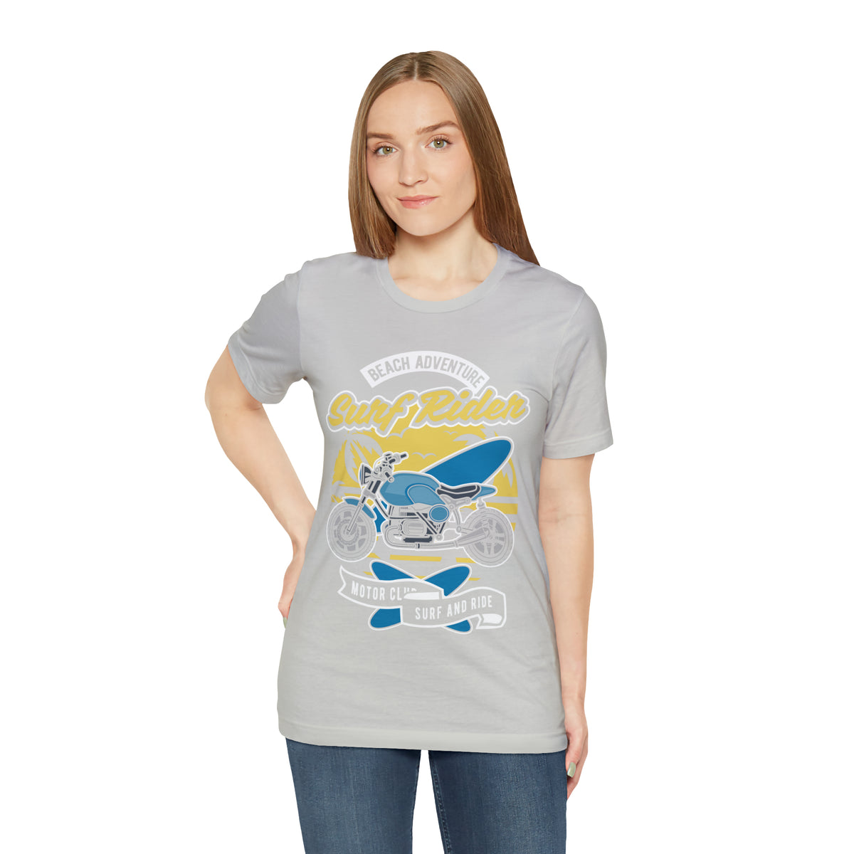 SURF RIDER - Printed in the USA - Unisex Jersey Short Sleeve Tee