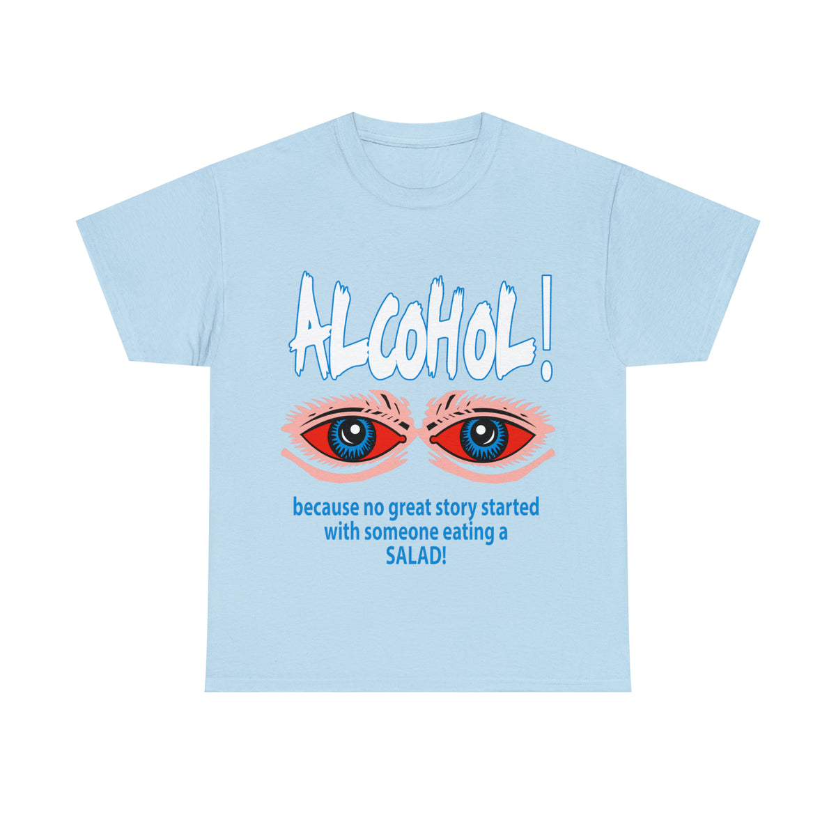 "ALC****" vs Salad - Funny Unisex Heavy Cotton Tee - AUS