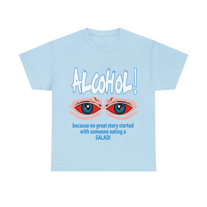 "ALC****" vs Salad - Funny Unisex Heavy Cotton Tee - AUS