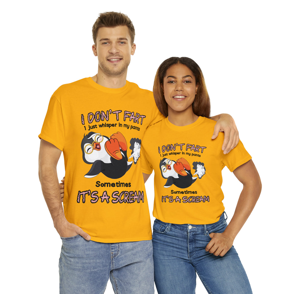 I DON'T FA*T  - Funny Unisex Heavy Cotton Tee - AUS