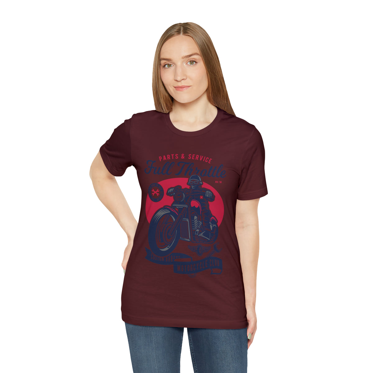 FULL THROTTLE Parts & Service - Unisex Jersey Short Sleeve Tee