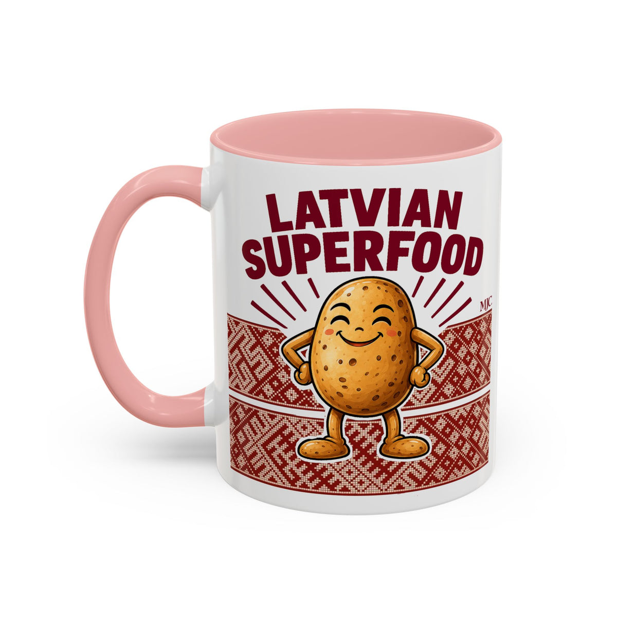 Latvian Superfood Mug | Funny Potato Gift | BalticAF