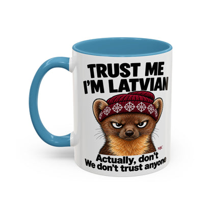 Trust Me I'm Latvian Mug | Funny Latvian Gift | BalticAF