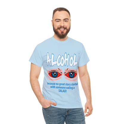 "ALC****" vs Salad - Funny Unisex Heavy Cotton Tee - AUS