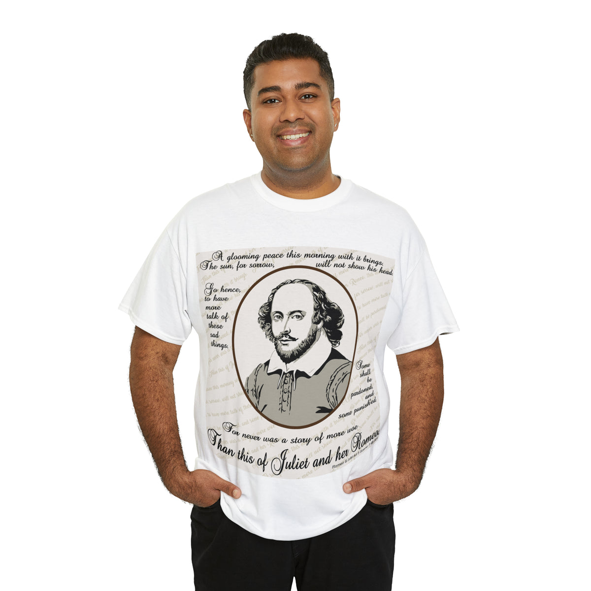 No Greater Tale of Woe... Juliet & Romeo.- Unisex Heavy Cotton Tee
