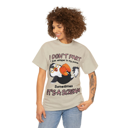 I DON'T FA*T  - Funny Unisex Heavy Cotton Tee - AUS