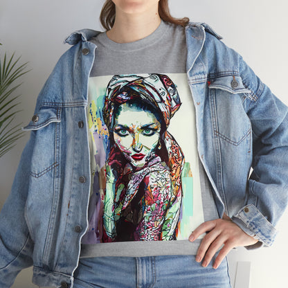 EASTERN BEAUTY - Airt on a Shirt  - Unisex Heavy Cotton Tee - AUS