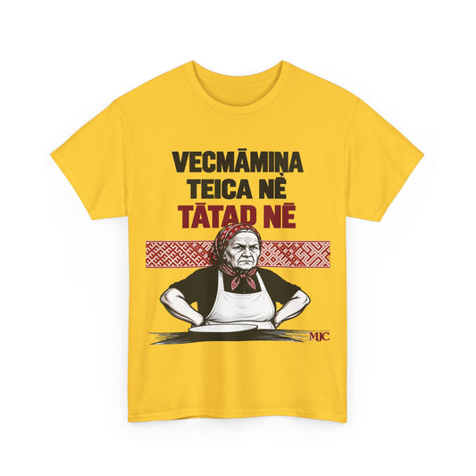 Vecmāmiņa Teica Nē T-Shirt | Latvian Grandma Gift | BalticAF