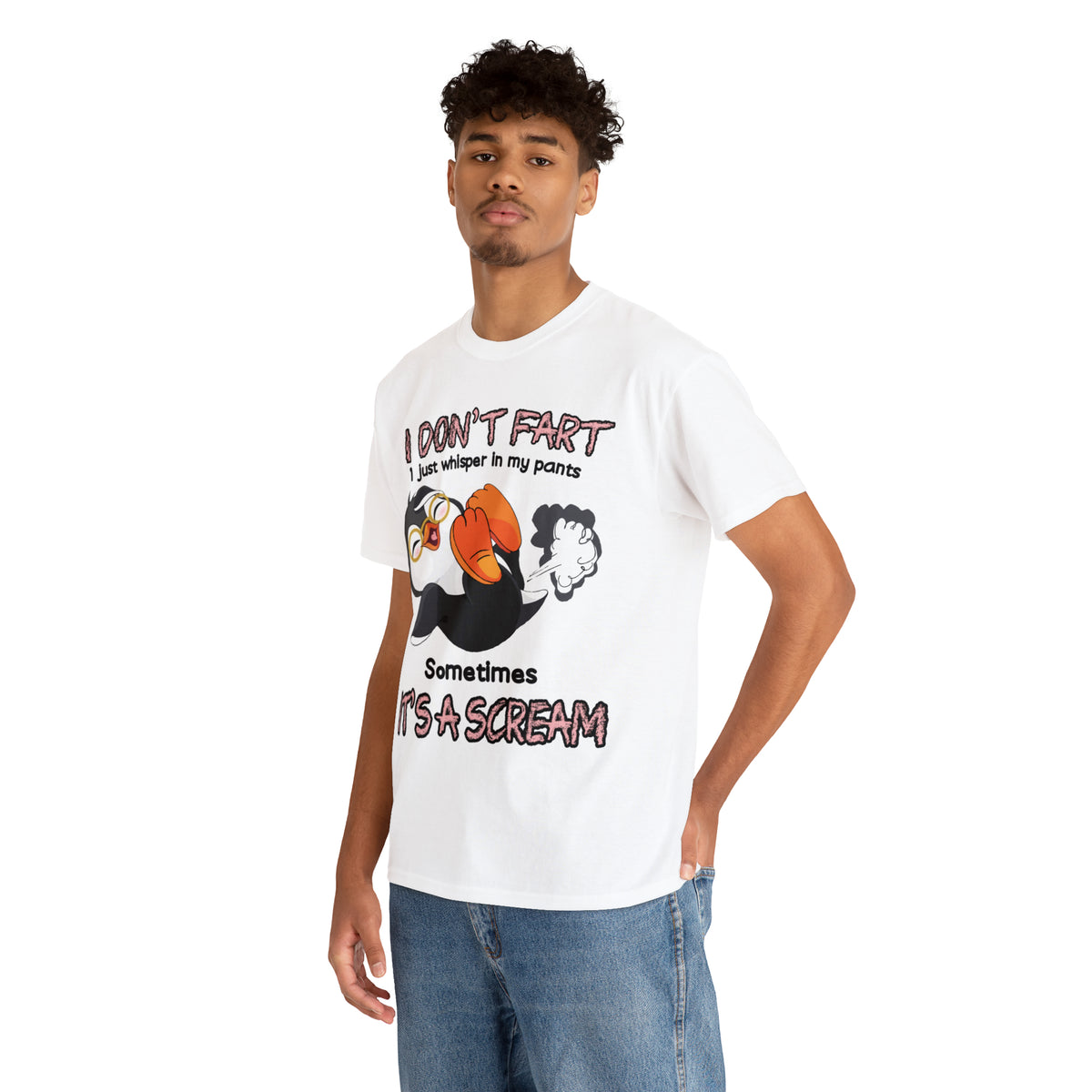 I DON'T FA*T - Funny Unisex Heavy Cotton Tee - USA