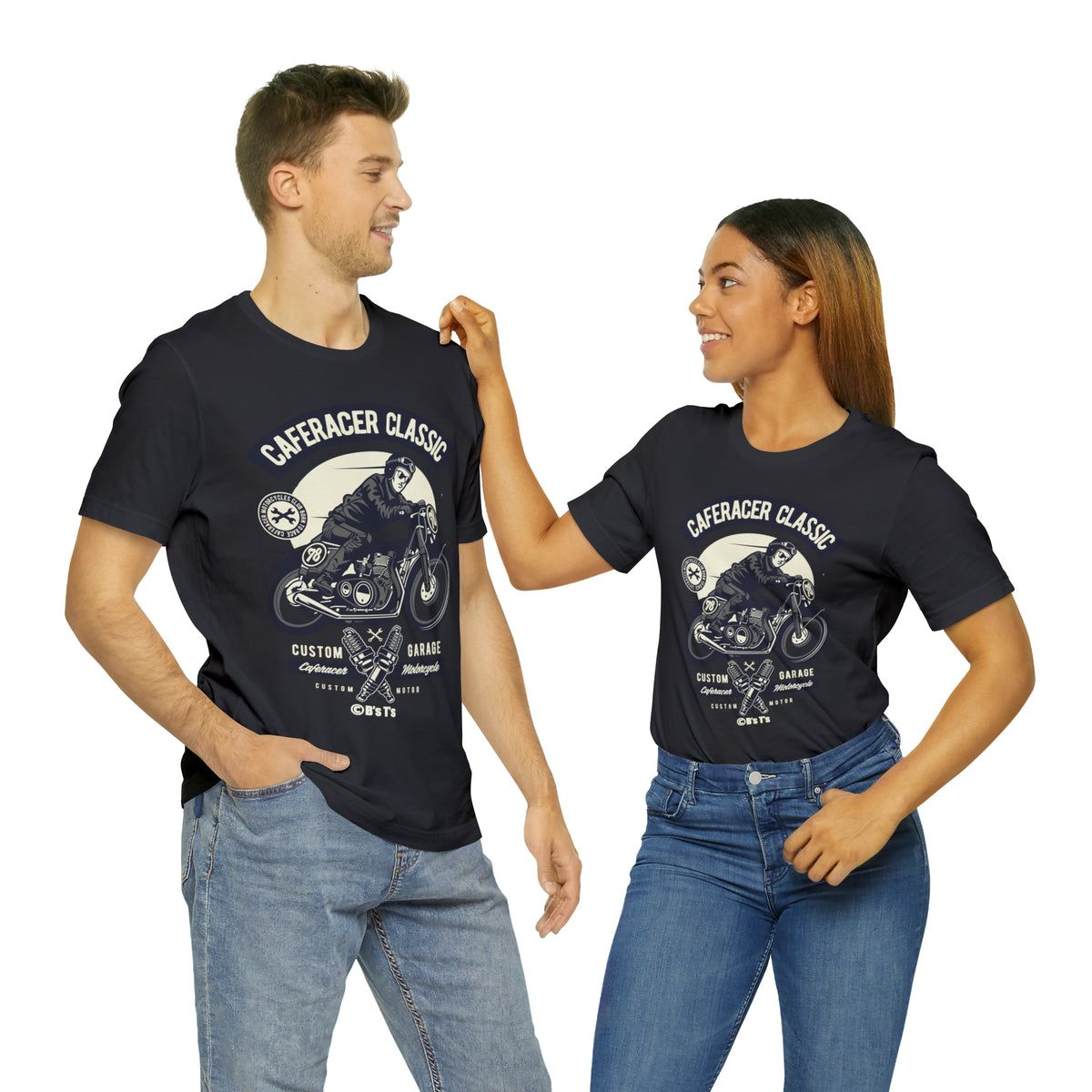 CAFE RACER Classic - Unisex Jersey Short Sleeve Tee