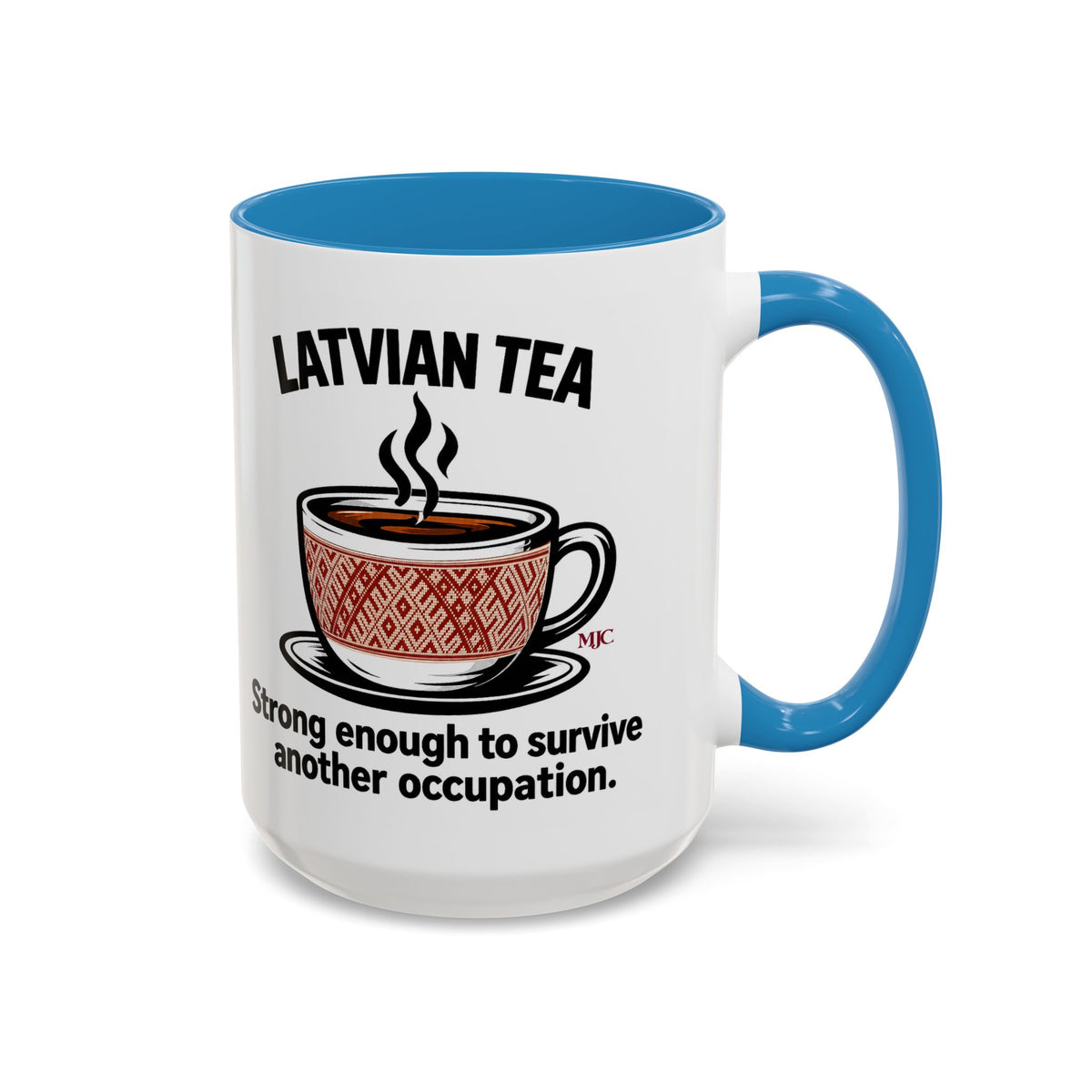 Latvian Tea Mug | Latvian Heritage & Humour Gift | BalticAF