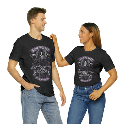 GRIM REAPER Moto Club - Unisex Jersey Short Sleeve Tee