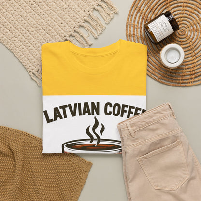 Latvian Coffee T-Shirt | Funny Latvian Heritage Gift | BalticAF