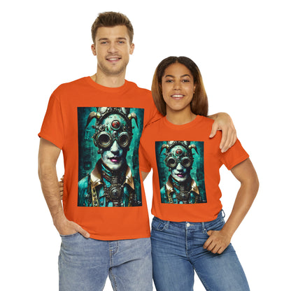 CYBER-STEAMPUNK LORD - Airt on a Shirt  - Unisex Heavy Cotton Tee - AUS