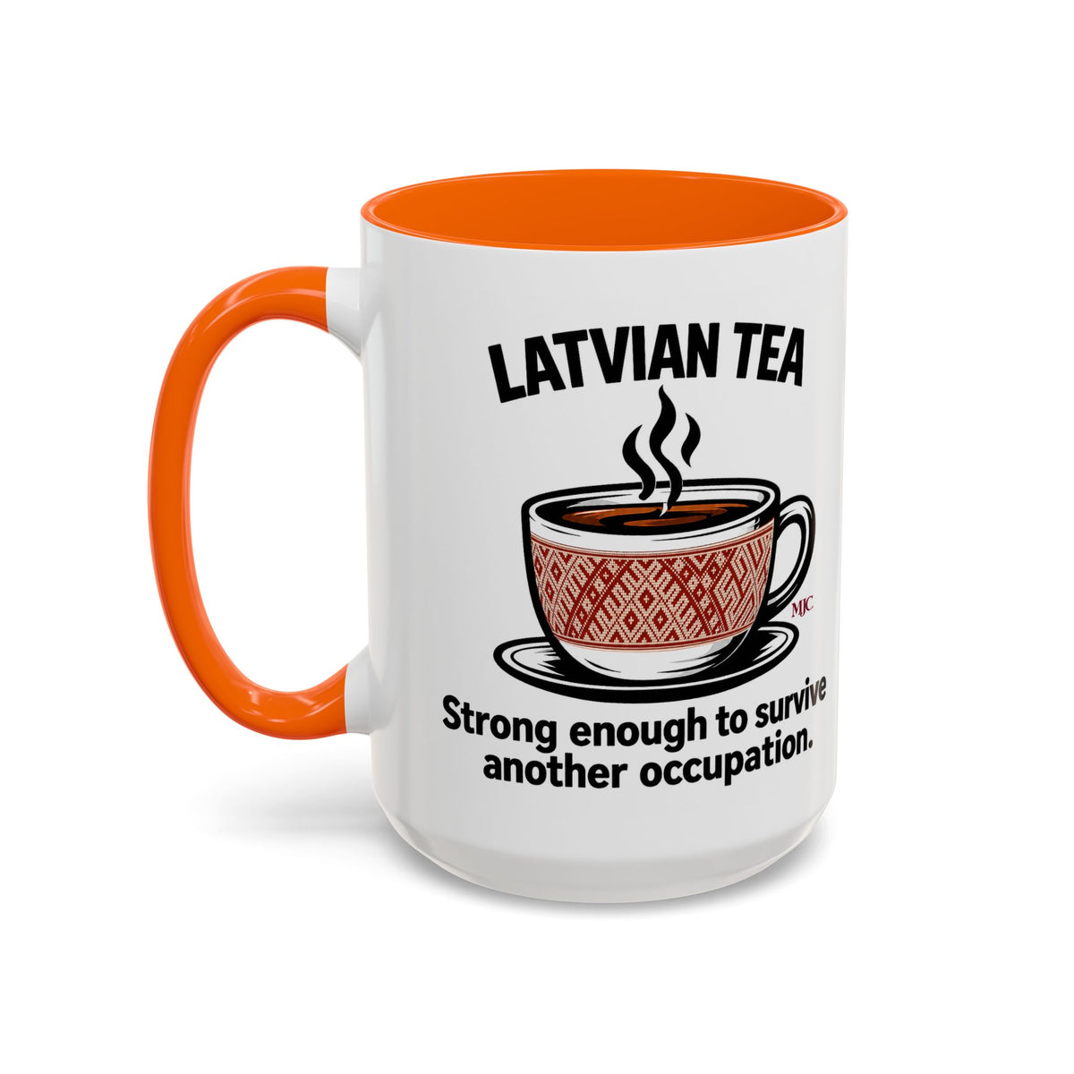 Latvian Tea Mug | Latvian Heritage & Humour Gift | BalticAF