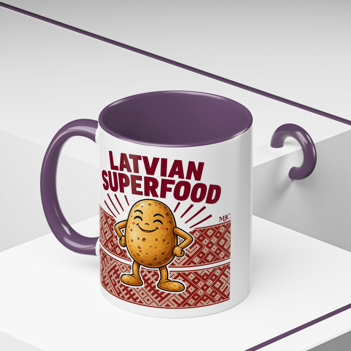 Latvian Superfood Mug | Funny Potato Gift | BalticAF